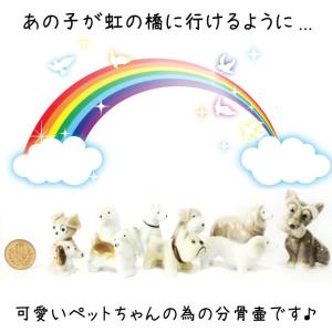 ミニ骨壷 あの子のかたちの遺骨入れ 有田焼 国...の詳細画像1