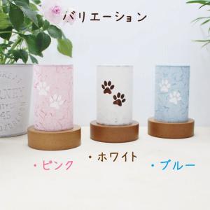 盆提灯 ペット 肉球 ステンシル プリント L...の詳細画像4