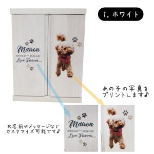 ペット仏壇 メモリアルボックス 観音 フルカラ...の詳細画像2