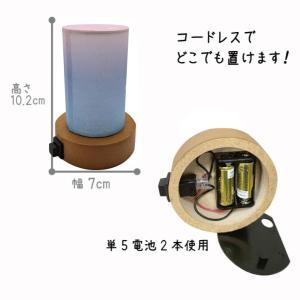 盆提灯 ペット 虹の橋 レインボー LED 岐...の詳細画像5