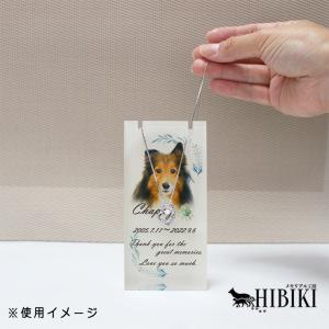 ペット位牌 メモリアル遺骨ペンダント アクリル...の詳細画像3