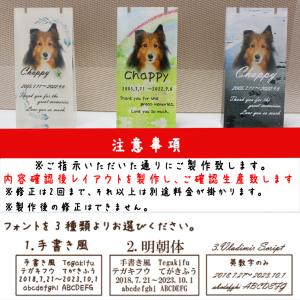 ペット位牌 メモリアル遺骨ペンダント アクリル...の詳細画像5