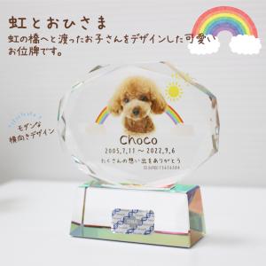 ペット 位牌 クリスタル 【DNA stock...の詳細画像3