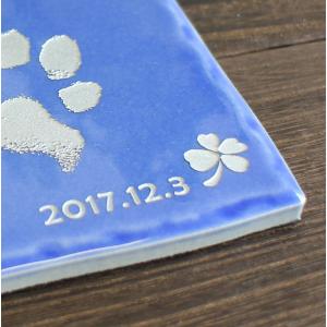 ペットのかわいいお墓 足型を刻印するメモリアル...の詳細画像3