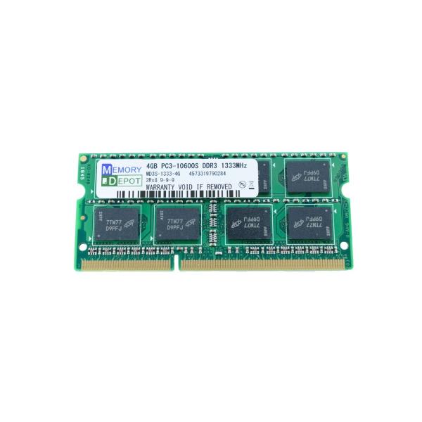 SODIMM 4GB PC3-10600 DDR3-1333 204pin SO-DIMM Macメ...
