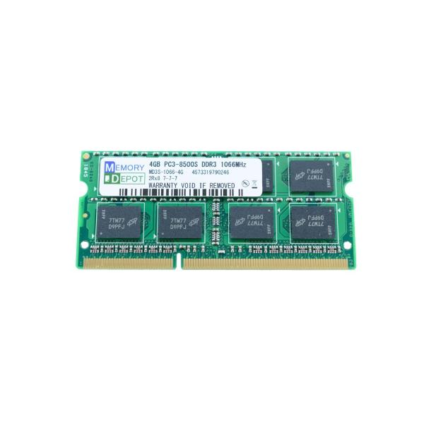 SODIMM 4GB PC3-8500 DDR3-1066 204pin SO-DIMM Macメモ...