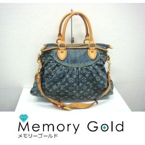 ♪ＬＯＵＩＳ　ＶＵＩＴＴＯＮ　ネオ・カビィ　MM　M９５３４９　モノグラム　デニム　中古品　A46768｜memory-gold