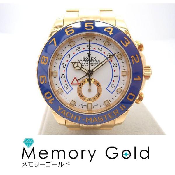♪ROLEX　ロレックス　ヨットマスターII　Ref116688　２０１８年購入　ギャラカードあり　...