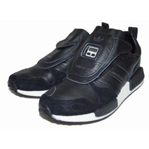アディダス adidas オリジナルス マイクロペーサー 黒 EE3625 スニーカー  MICROPACER XR1 シューズ ブラック 靴 originals トレフィル｜memosia