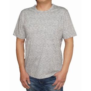 コムサイズム COMME CA ISM ポケット付き 半袖Tシャツ 4  抗菌 防臭 デオドラント 清潔 メンズ 夏物 グレー