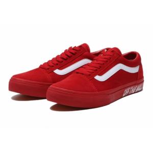 バンズ VANS スニーカー オールドスクール V36CF 赤 白 メンズ
