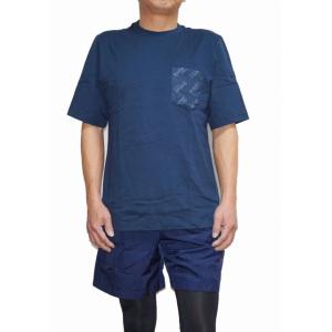 リーボック Reebok Tシャツ と ショートパンツ 紺 メンズ トレーニング  ジム ワークアウト セットアップ 上下 スポーツ ウエア ランニング｜memosia