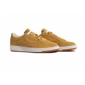 リーボック Reebok スニーカー クラブC GX1403 BEAUTY&YOUTH UNITED ARROWS メンズ  ベージュ コラボレーションモデル シューズ 靴｜memosia