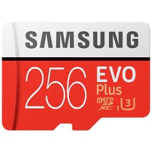 マイクロSD 256GB サムスン EVO Plus microSDXC MB-MC256G 海外パッケージ品