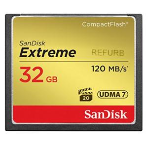 CFカード 32GB サンディスク Extreme コンパクトフラッシュ SDCFXS-032G リファービッシュ バルク品