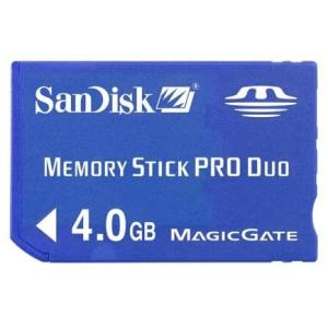 メモリースティック PRO Duo 4GB  SDMSPD-4096 サンディスク