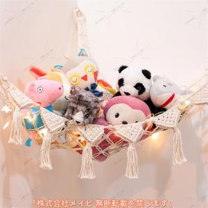 ぬいぐるみ収納 おもちゃ ハンモック 収納ネッ...の詳細画像1