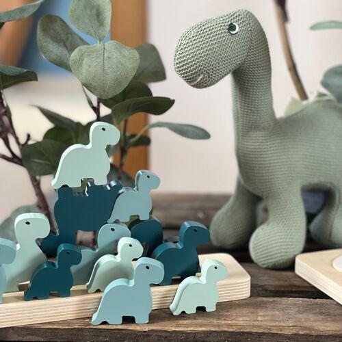 バランスゲーム スタッキング・ディノ Egmont Toys  知育玩具　木製おもちゃ