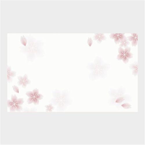 ギフト包装関連商品 メッセージカード　桜（サクラ）
