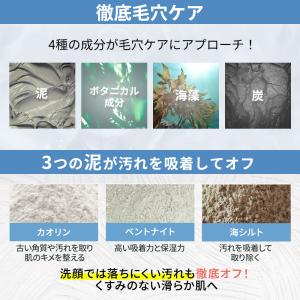 泥パック メンズ 100g クレイパック 毛穴...の詳細画像5
