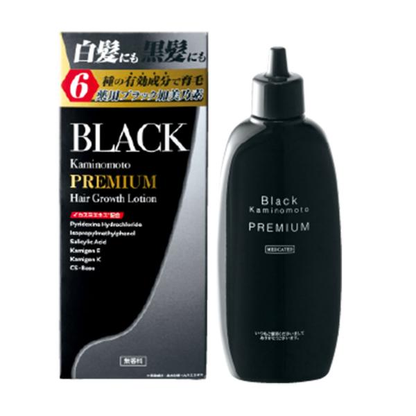 ブラック加美乃素プレミアム 無香料 180mL スカルプケア 発毛剤 育毛剤 かゆみ 脱毛の予防 毛...