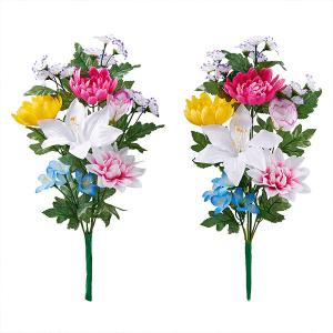 お墓・仏壇用 お供え花 2束組(45cmタイプ...の詳細画像5