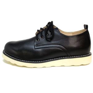 ブーツ ボアダム メンズ プレーントゥシューズ　レザー ワークブーツ 短靴 ローカットブラック BLACK人気 冬靴  おしゃれ ロック