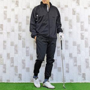 RUFFLOG ラフロッグ ハーフジップ 半袖ナイロンジャケット ブラック系