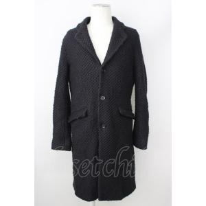 NO ID. / コート.ボンディングニットチェスター 2 ブラック T-24-02-15-008-...