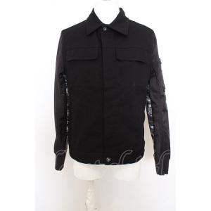 SHELLAC / ジャケット.【タグ付き】SEMANTICDESINコラボ　MA-1トラッカー O...