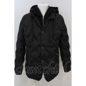 【SALE】BUFFALO BOBS / VINCENT-JACKET(ヴィンセント-ジャケット)シームレスダウンジャケット 2-3 ブラック O-24-02-23-035-BU-ou-YM-ZTM013｜mensclosetchild