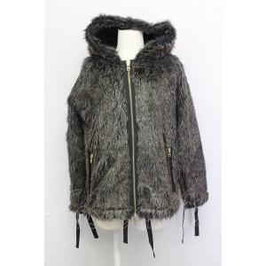 AIVER / W70ラムタッチウールショートバルマカーンコート L ブルー O