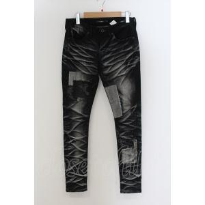 CIVARIZE / Patientリペア加工スキニーデニムパンツ 42 ブラック O-24-07-...