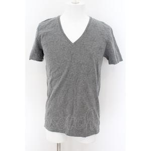 NO ID. / スタージャガードVネックTシャツ 1 グレー O-24-09-02-003-NO-...