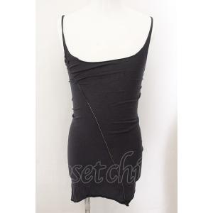 14th Addiction / ブレードステッチロングキャミソール  グレー O-24-10-24...