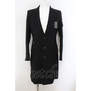 SWITCHBLADE / 3B PATCHWORK CROSS COAT ジャケット S ブラック...