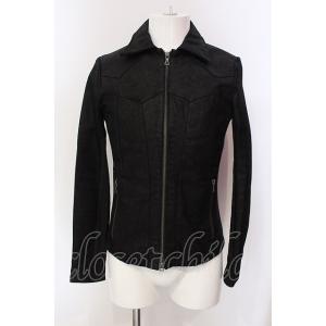 NO ID. / レザースタンドカラーブルゾン 1 ブラック O-25-04-06-004-NO-o...