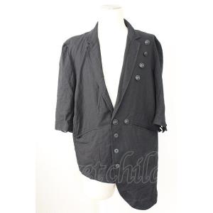 CIVARIZE / Naked ヘンプテーラードジャケット 46 ブラック T-25-09-11-...