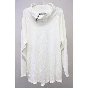 NO ID. BLACK / オフタートルZIPプルオーバー 2 ホワイト T-25-08-29-0...