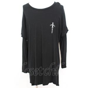 SWITCHBLADE / LAYERED LONG　カットソー L ブラック O-25-09-04...