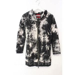 SEANA / ブリーチスタンドネック七分袖カットジャケット L ブラック T-25-12-11-0...