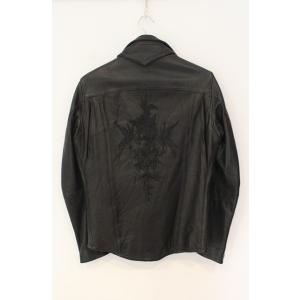 kiryuyrik / Cow Leather Embroidery Motor Cycle カウハ...