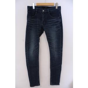 NO ID. / ストレッチデニムUSED加工スキニーデニムパンツ 1 インディゴ O-26-02-...