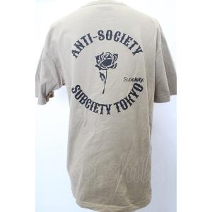 【SALE】Subciety Tシャツ.ANTI-SOCIETY O-23-03-09-032-KU-ts-YM-ZT108｜mensclosetchild