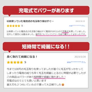 毛玉取り 毛玉取り機 毛玉取り器 毛玉クリーナ...の詳細画像4