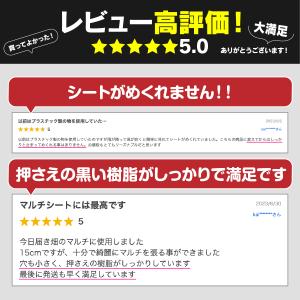 防草シート ピン uピン杭 15cm 黒丸付 ...の詳細画像2