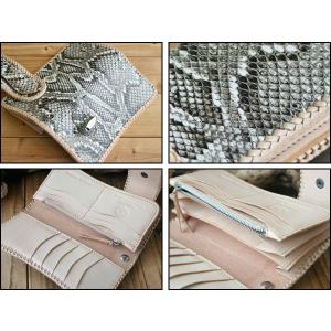 財布 本革 レザー メンズ 長財布 レザー ダ...の詳細画像2