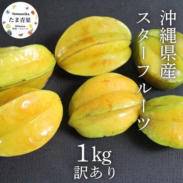 訳あり スターフルーツ  約1ｋｇ 沖縄県産