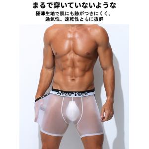 ボクサーパンツ Oバック メンズ ボクサー 極...の詳細画像2