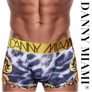 ボクサーパンツ メンズ ブランド ローライズ Danny MiamiダニーマイアミLeopard Boxerボクサー (男性下着dm-07leopardbx)